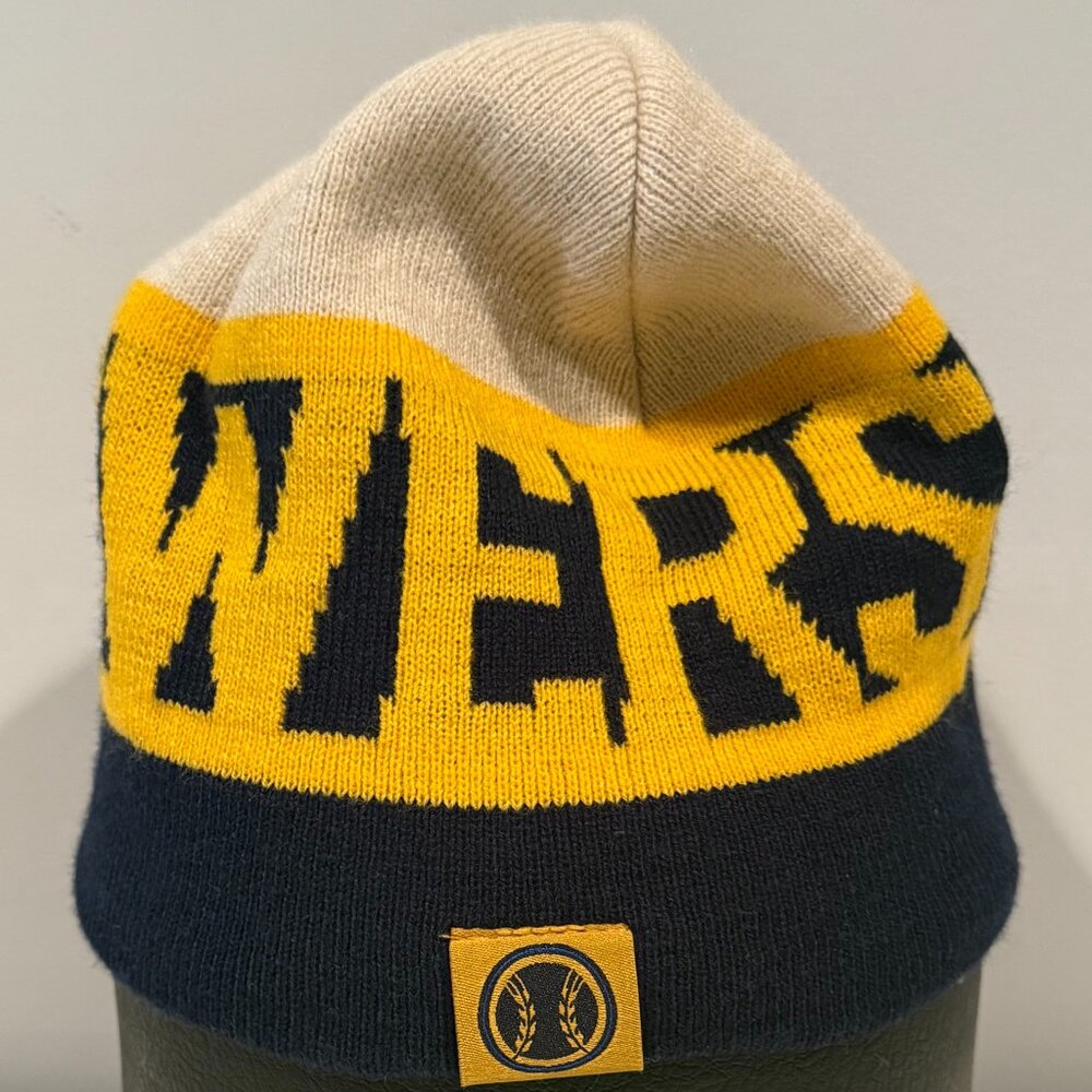 Milwaukee Brewers Beanie Blue/Yellow